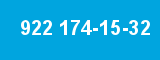 922 174-15-32